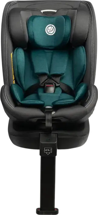 Scaun Auto Caretero Fortis i-Size Rotativ 360 Grade, ISOFIX cu Picior Stabilizator, Standard ECE R129, 40-150 cm / 0-36 kg, Centură de Siguranță în 5 Puncte, Emerald, Poliester
