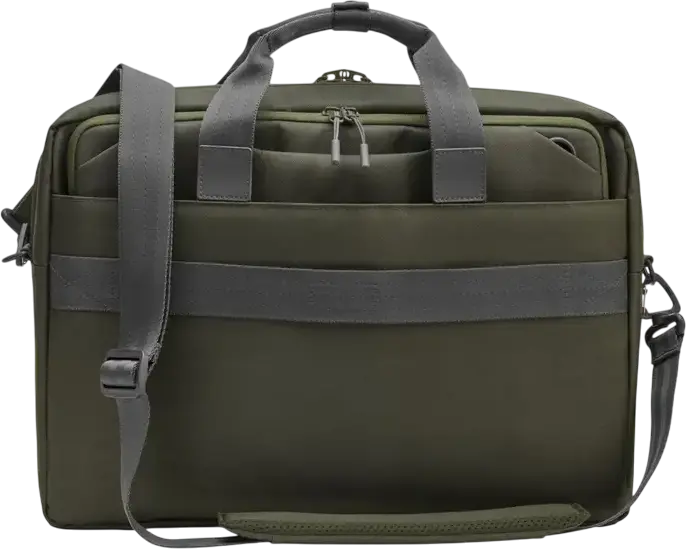 HP Modular Laptop Bag 15.6 inch, 22L Water-Resistant Twill Polyester Case, 3-in-1 System with Sleeve and Pouch, Unisex Shoulder Bag