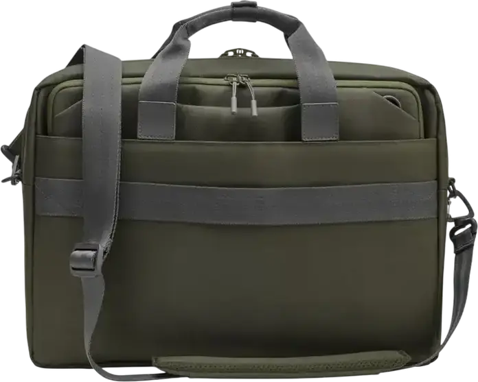 HP Modular Laptop Bag 15.6 inch, 22L Water-Resistant Twill Polyester Case, 3-in-1 System with Sleeve and Pouch, Unisex Shoulder Bag