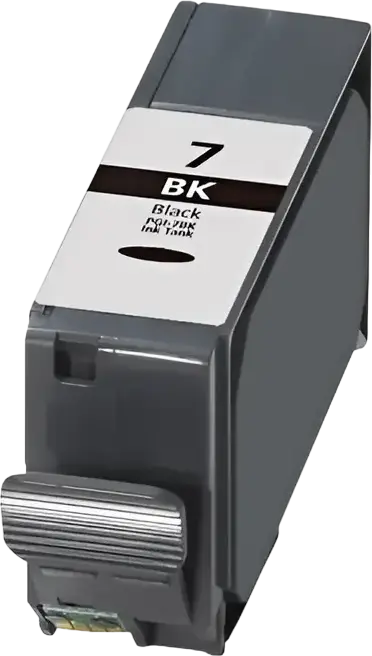 Черный пигментный картридж Canon PGI-7 (1 шт.) для PIXMA iX7000 MX7600, чернила LUCIA 25мл, ресурс 565 страниц