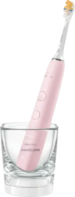 Philips Sonicare DiamondClean 9000 HX9911/21 Electric Toothbrush, 4 Modes, 3 Intensities, Bluetooth App Connectivity, Pressure Sensor, Pink, -1 Accessory Included