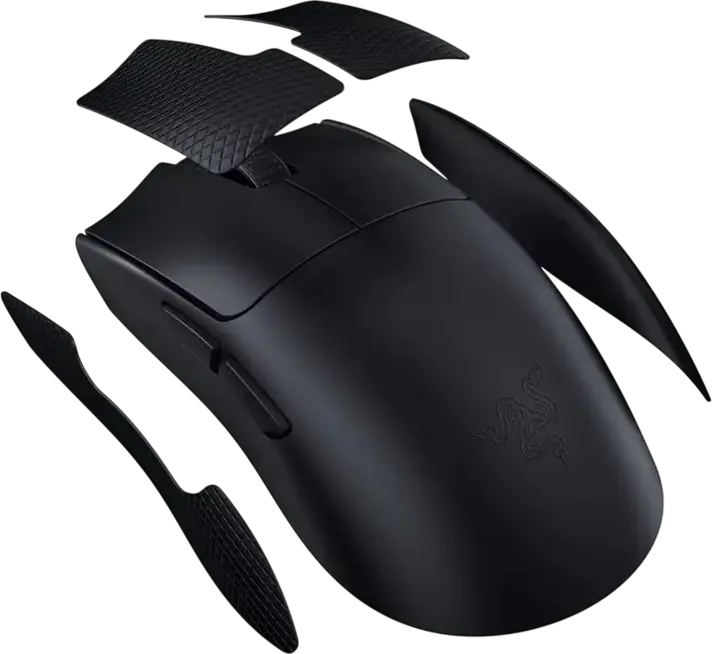Razer Viper V3 Pro Wireless Gaming Mouse, Black, Focus Pro 35K Optical Sensor Gen-2, 35,000 DPI, 8000Hz HyperPolling, Optical Switches Gen-3, 54g, USB Wired/Wireless HyperSpeed