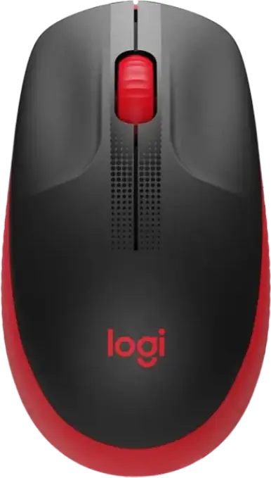 Mouse Wireless Logitech M190, Roșu