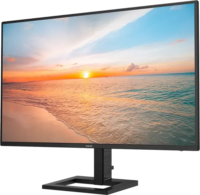 Philips S-Line 27E1N1600AE 27 inch IPS Monitor, WQXGA 2560x1600 Resolution, 16:10 Aspect Ratio, 120Hz Refresh Rate, HDR10, USB Hub, Built-in Speakers, VESA Mount, Black