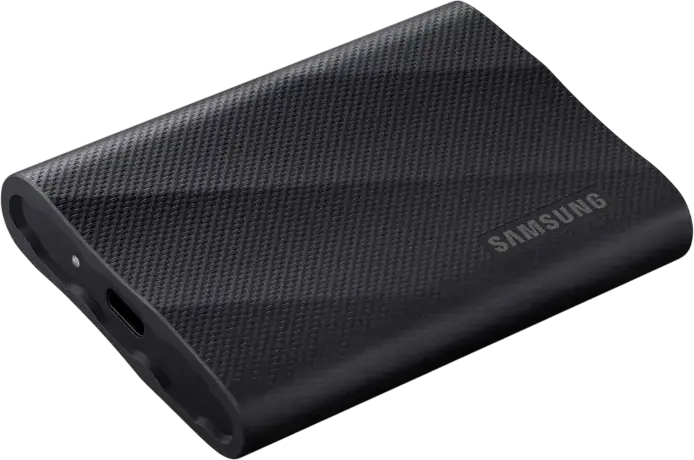 Внешний переносной SSD-накопитель Samsung T9 1TB MU-PG1T0B/EU USB 3.2 Gen 2x2 скорость чтения и записи до 2000МБ/с с Dynamic Thermal Guard, Черный