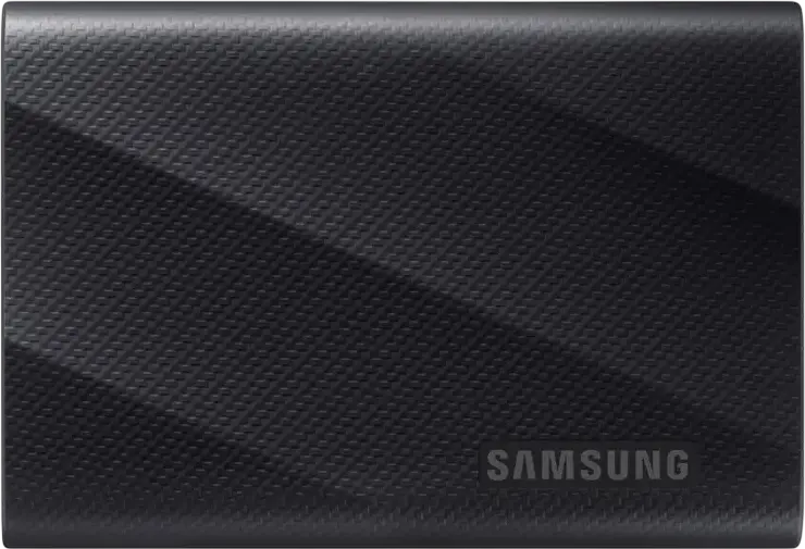 Внешний переносной SSD-накопитель Samsung T9 1TB MU-PG1T0B/EU USB 3.2 Gen 2x2 скорость чтения и записи до 2000МБ/с с Dynamic Thermal Guard, Черный