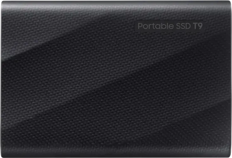 Внешний переносной SSD-накопитель Samsung T9 1TB MU-PG1T0B/EU USB 3.2 Gen 2x2 скорость чтения и записи до 2000МБ/с с Dynamic Thermal Guard, Черный