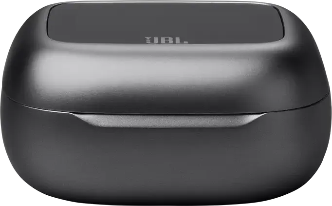 JBL Live Flex 3 True Wireless Open-Stick Earbuds - Black, with 12mm Drivers, True Adaptive Noise Cancelling, 6 Microphones, Touchscreen Charging Case, IP54