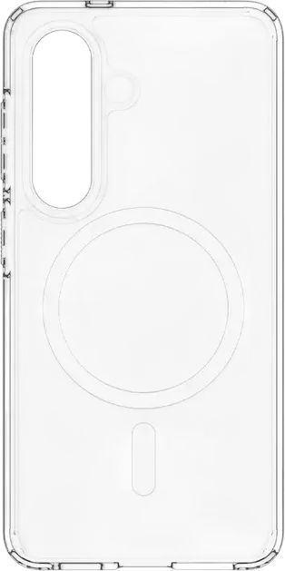 Spigen Ultra Hybrid MAG Case for Samsung Galaxy S26 Plus (S26+), Color: Transparent, Clear Magnetic MagSafe Compatible Cover, Rigid Polycarbonate and Flexible TPU