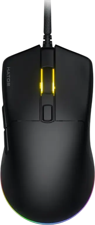 Gaming Mouse HATOR Pulsar 3, Negru