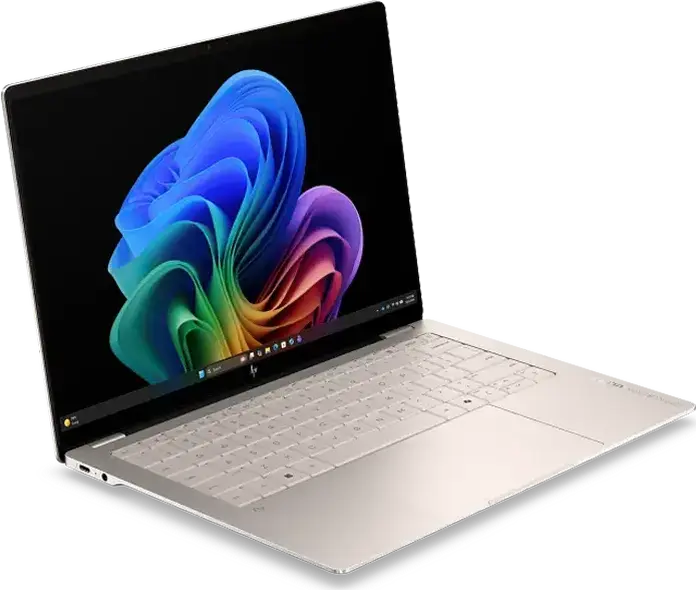 Laptop HP OmniBook Ultra 14-kd0013ci, Culoare Silk Sand, Intel Core Ultra 7 356H, 32GB LPDDR5x RAM, SSD 1TB PCIe NVMe, Ecran Tactil OLED 14" 3K 120Hz, Wi-Fi 7, Windows 11 Home