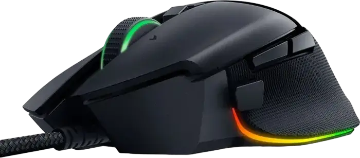 Razer Basilisk V3 Wired Gaming Mouse, 26,000 DPI Focus+ Optical Sensor, HyperScroll Tilt Wheel, 11 Programmable Buttons, Chroma RGB, Black