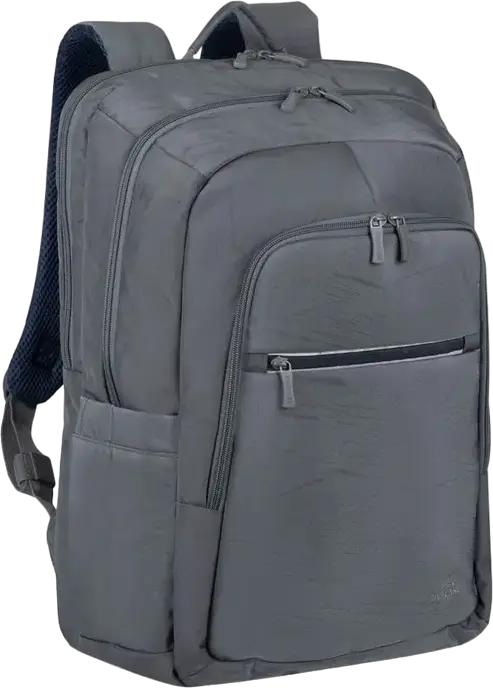 Rucsac pentru Laptop RivaCase 7569, 17.3", Poliester RPET ECO-FRIENDLY, Gri