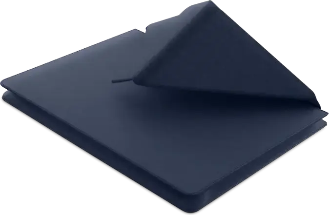 Lenovo Yoga 14-inch Laptop Sleeve, Water Resistant Polyester Protective Case with Top Handle and 2 Compartments, Blue