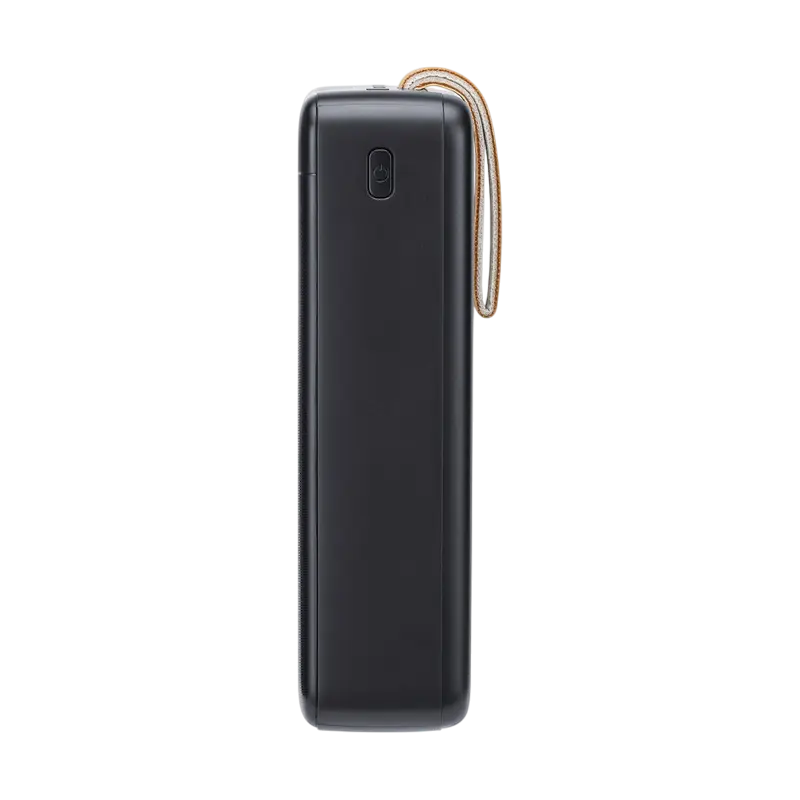Rivacase VA1083 Power Bank 30000mAh 65W PD 3.0 QC 3.0 Fast Charge Battery for Laptops and Smartphones, LCD Display, 2x USB-C 1x USB-A, Color: Black