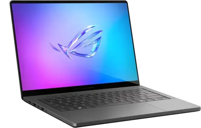 Игровой ноутбук ASUS ROG Zephyrus G14 GA403UH 14" OLED 3K 120Hz AMD Ryzen 9 RTX 5050 8GB 16GB LPDDR5X 1TB SSD RGB клавиатура Wi-Fi 7 Eclipse Gray