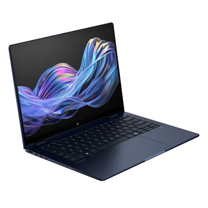 Laptop Convertibil 2-in-1 HP EliteBook X Flip G1i 14", Intel Core Ultra 7 258V, 32GB LPDDR5X RAM, SSD 1TB, Ecran Tactil WUXGA, Windows 11 Pro, Aluminiu
