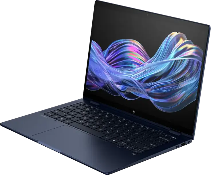 Laptop Convertibil 2-in-1 HP EliteBook X Flip G1i 14", Intel Core Ultra 7 258V, 32GB LPDDR5X RAM, SSD 1TB, Ecran Tactil WUXGA, Windows 11 Pro, Aluminiu