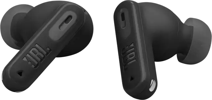 JBL Tune Beam 2 True Wireless Stereo Earbuds, Black, Adaptive Noise Cancelling, 10mm Dynamic Driver, Pure Bass Sound, IP54 Water Resistant, Bluetooth 5.3, 48h Total Playtime