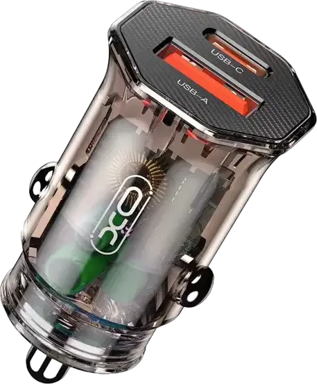 Incărcător auto XO CC50, 20W, Maro