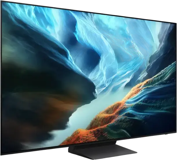 Телевизор Samsung QE55S90HAEXUA Vision AI 55" OLED 4K UHD, процессор NQ4 AI Gen3, 165Гц, HDR10+, Motion Xcelerator, Dolby Atmos, дизайн LaserSlim, черный