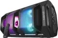 Sistem Boxe Karaoke Portabile SVEN PS-670, Putere 65W RMS, Bluetooth, TWS, Iluminare RGB, Radio FM, Baterie Li-Ion, Intrare Microfon, Culoare: Negru