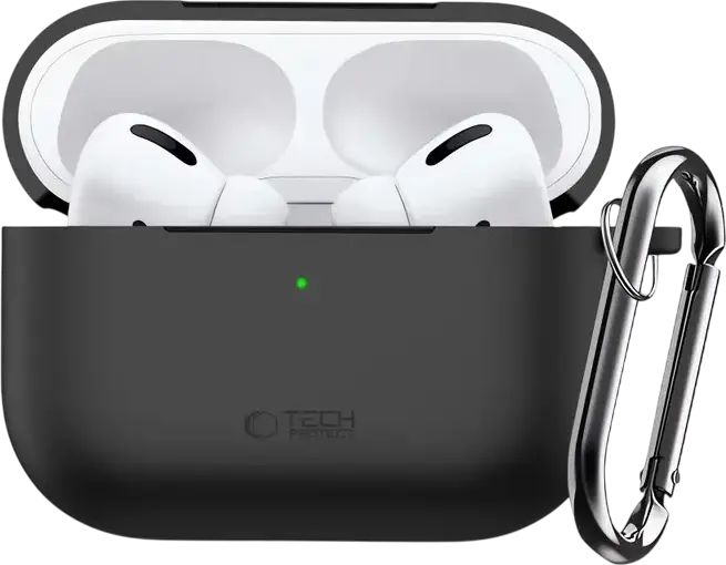 Husă pentru Airpods Tech Protect Hook Apple Airpods Pro 3, Negru