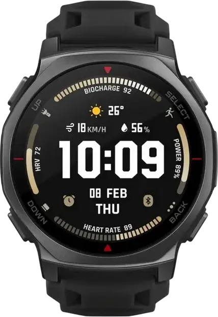 Ceas inteligent Xiaomi Amazfit T-Rex 3 Pro, 44mm, Tactical Black