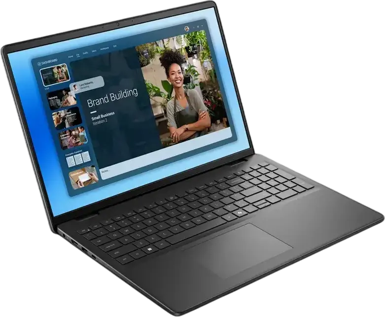 Laptop Business 16" DELL 16 DC16250, Carbon Black, Intel Core 5 120U, 16GB/512GB, Linux Ubuntu