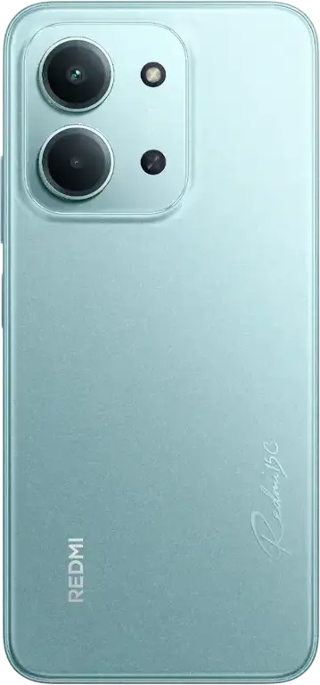 Xiaomi Redmi 15C 5G Smartphone - 6.9" 120Hz IPS LCD, Mediatek Dimensity 6300, 4GB RAM, 256GB, 6000mAh Battery, 33W Fast Charge, 50MP Dual Camera, Android 15, IP64, Mint Green