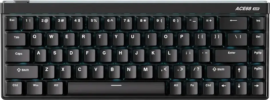 Tastatură MCHOSE Ace 68 Air, Cu fir, Aurora Black