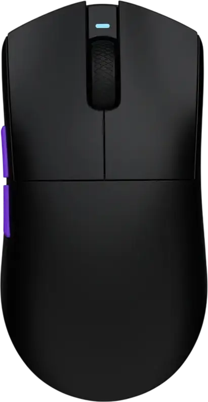 HATOR Hellyberry HM47 Wireless Gaming Mouse, PixArt PMW3311 12000 DPI, HUANO 80M Switches, Tri-mode (2.4GHz / Bluetooth / Wired), Magnetic RGB Charging Dock, 47g