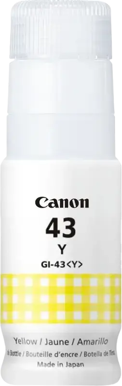 Recipient de cerneală Canon GI-43, 60ml, Galben