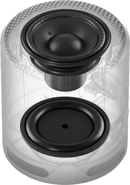 Sony SRS-XB100 Portable Wireless Bluetooth Speaker, Black, IP67 Water & Dust Resistant, 16h Battery Life, USB-C, Stereo Pair Support, 2.5W Output