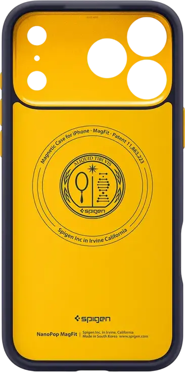 Spigen Nano Pop MagFit Case for Apple iPhone 17 Pro, Military-Grade MIL-STD-810H Drop Protection, Soft-Touch Silicone TPU with MagSafe Compatibility