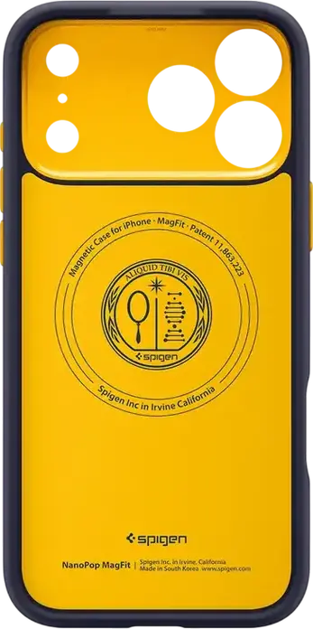 Spigen Nano Pop MagFit Case for Apple iPhone 17 Pro, Military-Grade MIL-STD-810H Drop Protection, Soft-Touch Silicone TPU with MagSafe Compatibility