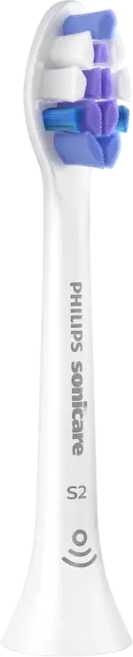 Philips Sonicare HX6058/87 Sensitive Replacement Brush Heads, 8 Pack, Extra-Soft Bristles for Sensitive Teeth and Gums, Fluid Action Plaque Removal, White