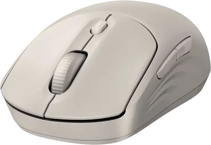 HP 400 Quiet Wireless Mouse, Maple, Dual-mode Bluetooth and 2.4GHz USB, Adjustable 6000 DPI, Ambidextrous Compact Design, Quiet-click Buttons, 24 Month Battery