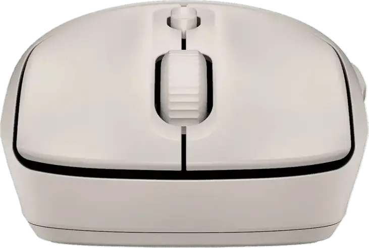 HP 400 Quiet Wireless Mouse, Maple, Dual-mode Bluetooth and 2.4GHz USB, Adjustable 6000 DPI, Ambidextrous Compact Design, Quiet-click Buttons, 24 Month Battery