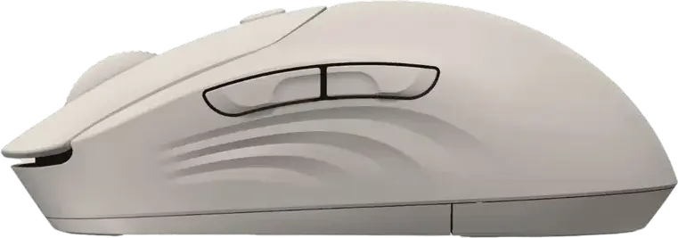 HP 400 Quiet Wireless Mouse, Maple, Dual-mode Bluetooth and 2.4GHz USB, Adjustable 6000 DPI, Ambidextrous Compact Design, Quiet-click Buttons, 24 Month Battery