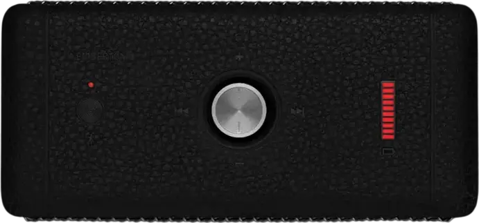 Box Portabil Bluetooth Marshall Emberton II, Sunet Multidirecțional 20W RMS, Rezistență la Apă IP67, Autonomie Baterie 30 Ore, USB-C, Negru și Alamă
