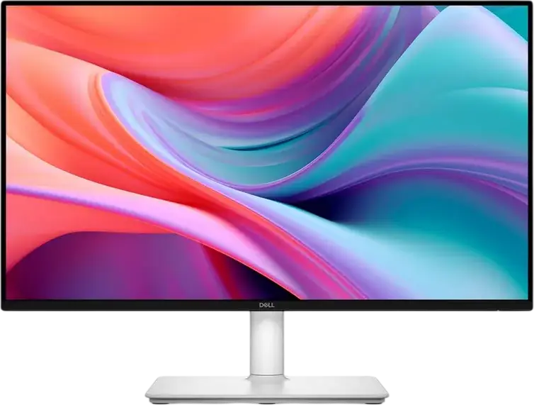 Dell S2425HSM 23.8 inch FHD IPS Monitor, 1920x1080 Resolution, 16:9 Aspect Ratio, 144Hz Refresh Rate, 1ms Response Time, AMD FreeSync, Height Adjustable Stand, Built-in Speakers, Ash White