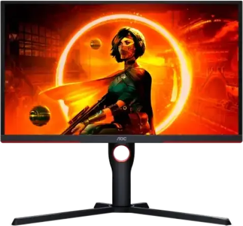 Monitor Gaming AOC 25G3ZM 24.5 inch FHD, Panou VA, Rata de Refresh 240Hz, Timp Raspuns 0.5ms MPRT, AMD FreeSync Premium, Reglabil Inaltime Pivot
