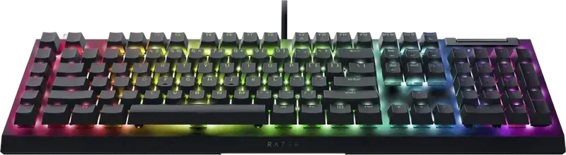 Tastatură Gaming Mecanică Razer BlackWidow V4 X RZ03-04701800-R3M1, Conexiune cu Fir, Switch-uri Yellow Lineare și Silențioase, Chroma RGB, 6 Taste Macro, Carcasă Aluminiu
