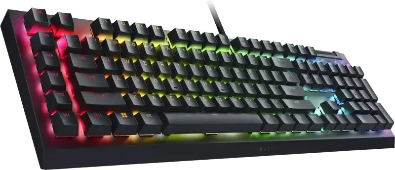 Tastatură Gaming Mecanică Razer BlackWidow V4 X RZ03-04701800-R3M1, Conexiune cu Fir, Switch-uri Yellow Lineare și Silențioase, Chroma RGB, 6 Taste Macro, Carcasă Aluminiu
