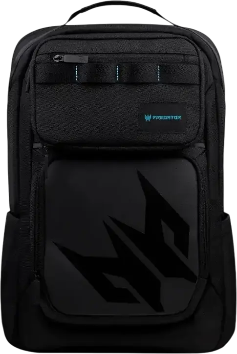 Acer Predator Gaming Extreme Backpack GP.BAG11.05V for Laptops up to 17.3", 27.5L Capacity, Water Repellent Polyester, Black, with Detachable Cross-body Bag