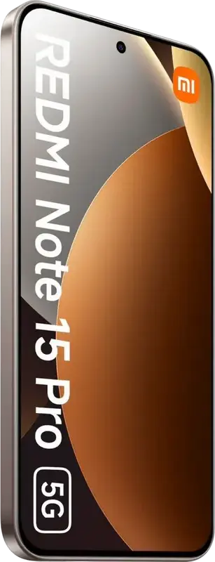 Смартфон Xiaomi Redmi Note 15 Pro 5G, AMOLED экран 6.83" 120Гц, MediaTek Dimensity 7400 Ultra, Камера 200МП OIS, Аккумулятор 6580мАч, IP68/IP69K, Android 15, 256ГБ, 8ГБ ОЗУ, Титановый