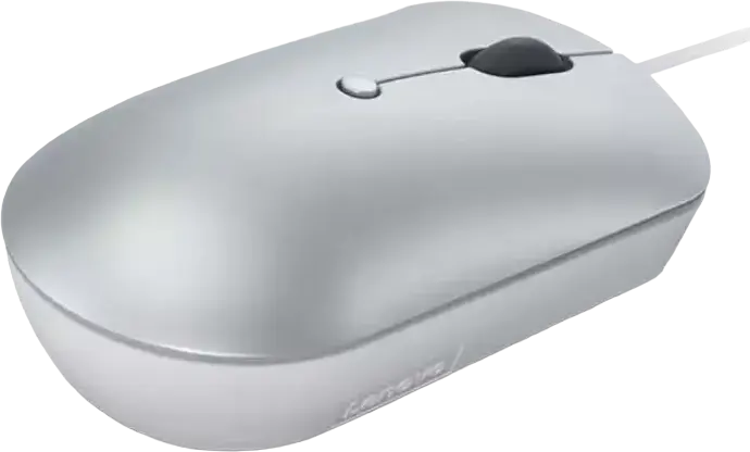 Lenovo 540 Wireless Mouse GY51D20877 Optical Ambidextrous Mouse, 800-2400 dpi, 4 Buttons, Cloud Grey, Windows & Chrome OS Compatible