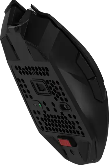 Bloody R36 Ultra Dual Mode (Wired/Wireless) Wireless Gaming Mouse, PAW3313 Optical Sensor 12000 CPI, 7 Programmable Buttons, RapidSnap Rebound, USB Type-C, Stone Black
