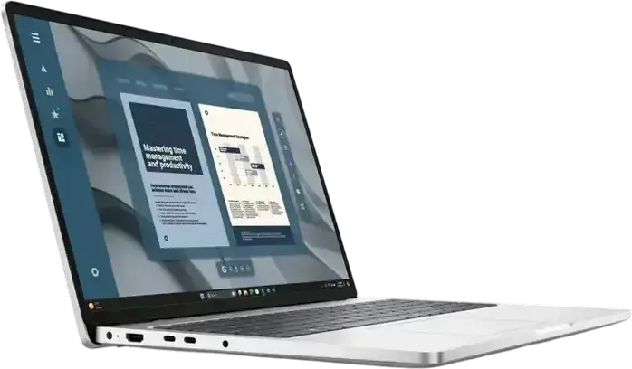 Laptop Business 16" DELL Pro 16 PC16255, Platinum Silver, AMD Ryzen AI 7 PRO 350, 32GB/512GB, Windows 11 Pro